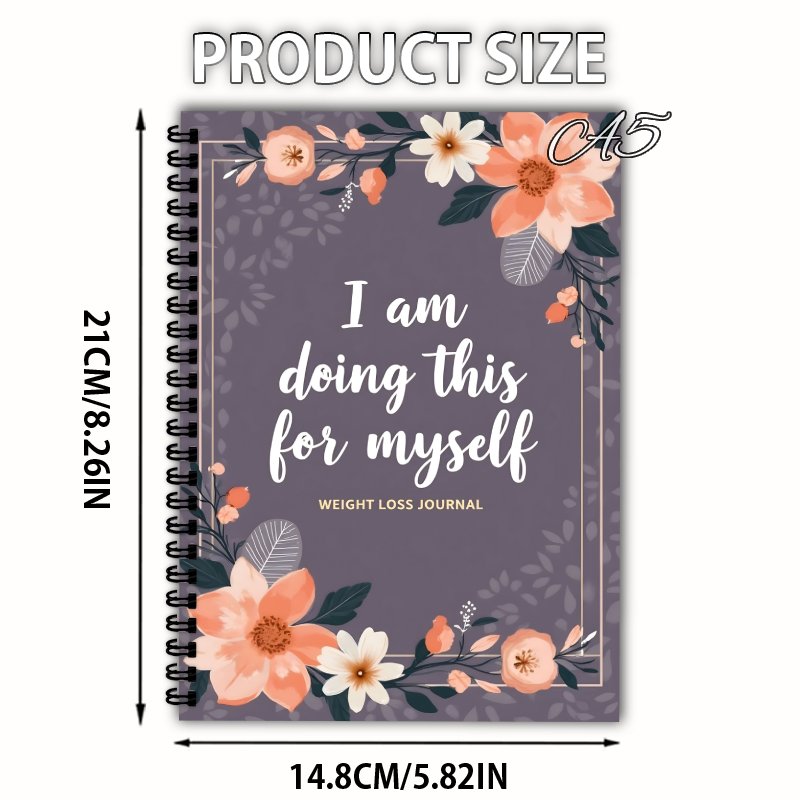 สมุดบันทึกการลดน้ำหนัก A5, ตัว - Fitness Journal Planner บทวิจารณ์และราคา