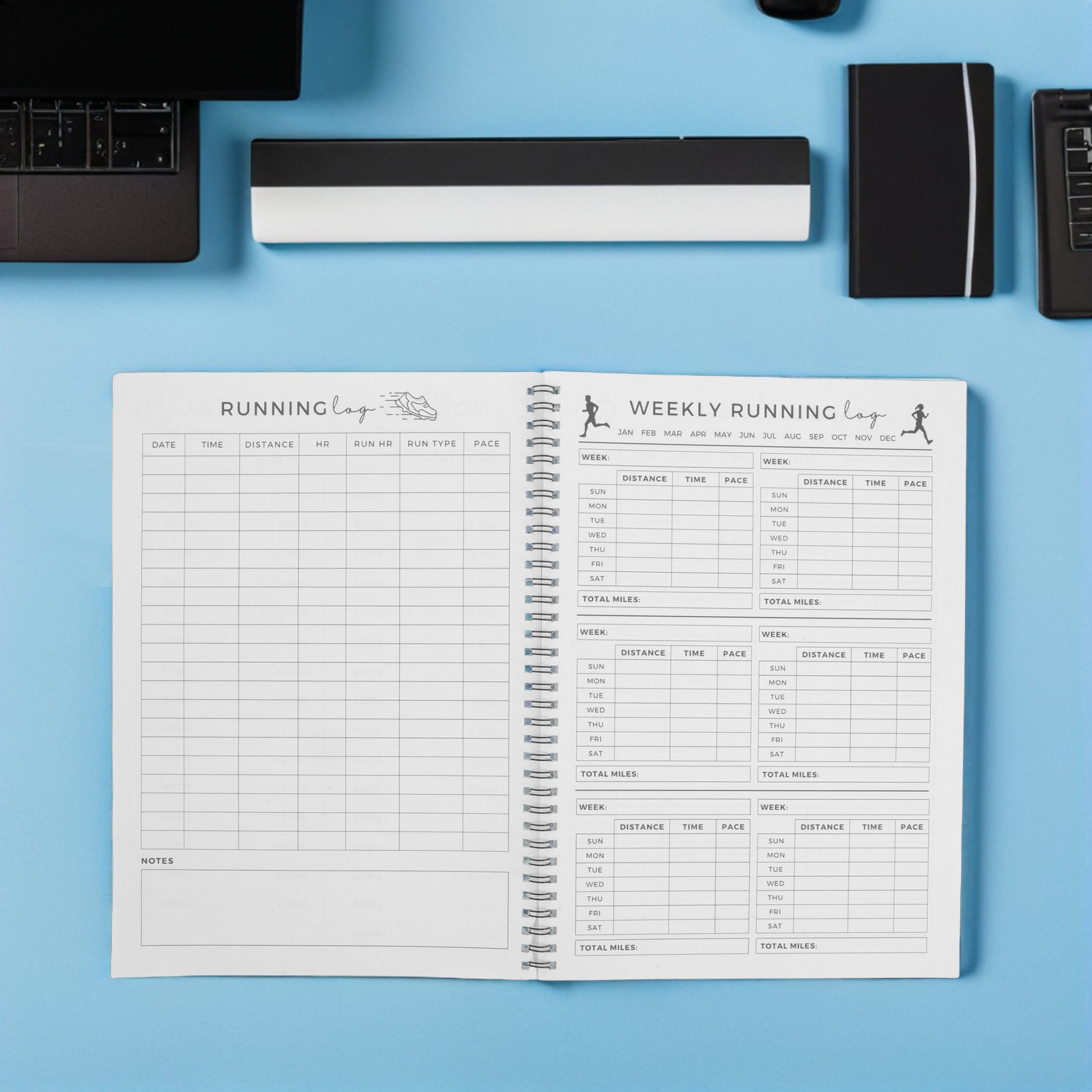 สมุดบันทึกการออกกำลังกาย ฟิตเน - Fitness Journal Planner บทวิจารณ์และราคา