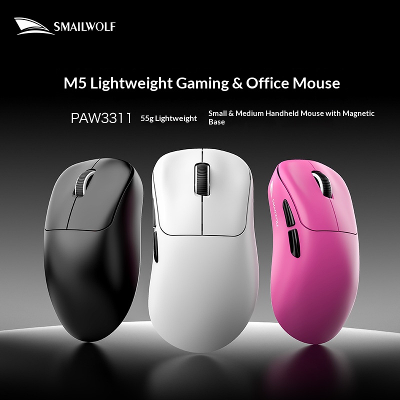 SMAILWOLF M5 เมาส์ไร้สายบลูทูธ - Fitness Journal Planner บทวิจารณ์และราคา